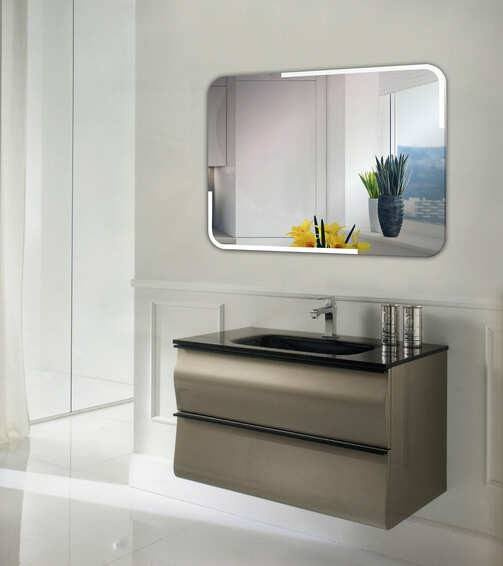 Зеркало для ванной Континент Raison LED 80x70 (Россия) - фото2