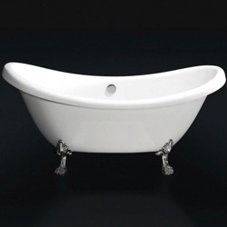 Отдельностоящая акриловая ванна BelBagno BB05 182,5x75 (Италия-Китай) - фото