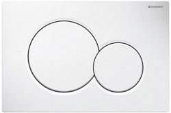 Кнопка смыва для инсталляции Geberit Sigma 01 пластик белый 115.770.11.5 (Швейцария) - фото