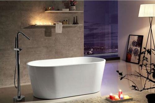 Отдельностоящая акриловая ванна Abber 150x80 AB9203-1.5 (Китай)   