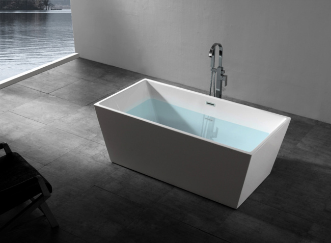 Отдельностоящая акриловая ванна Abber 150x80 AB9224-1.5 (Китай)    - фото3