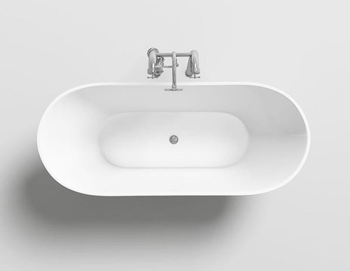 Отдельностоящая акриловая ванна Rea Silvano 170x80 (Польша) - фото2