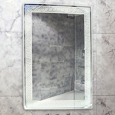 Зеркало для ванной Континент Apollo LED 70x90 (Россия) - фото2