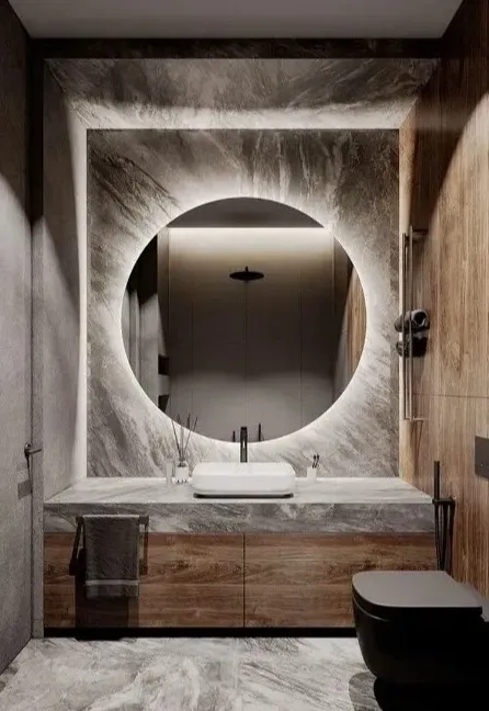 Зеркало для ванной Континент Ajour LED D645 (Россия)