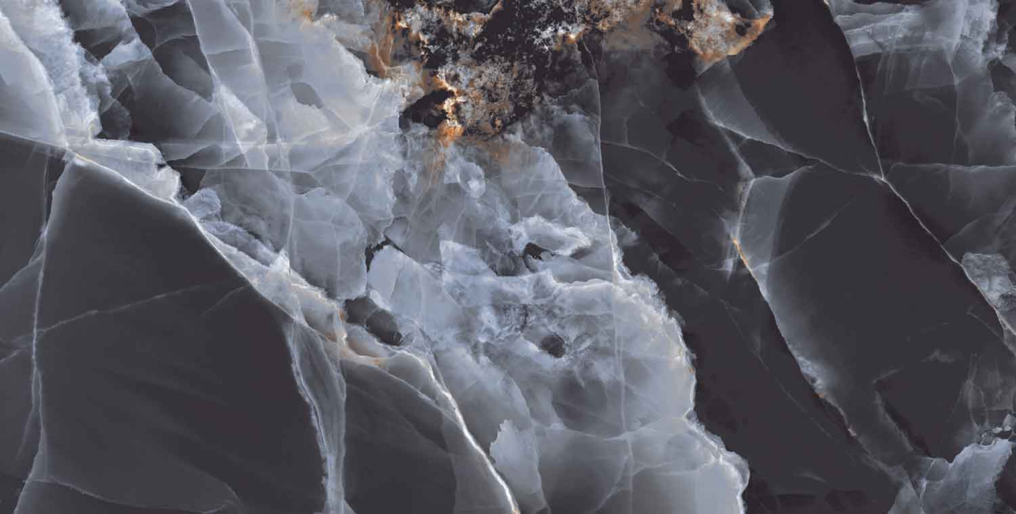 Dazzle Onyx Black керамогранит полированный 60х120 - фото3