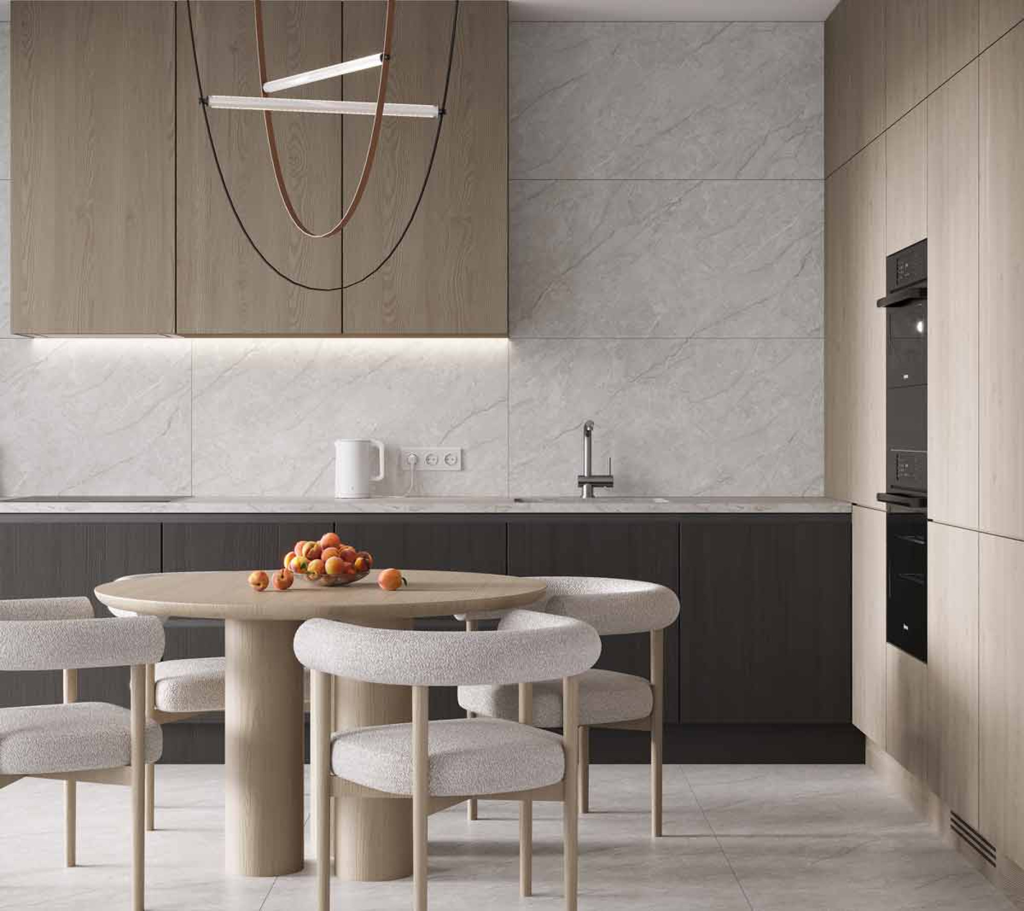 Absolute Bianco 60x120 керамический гранит карвинг лаппато - фото9