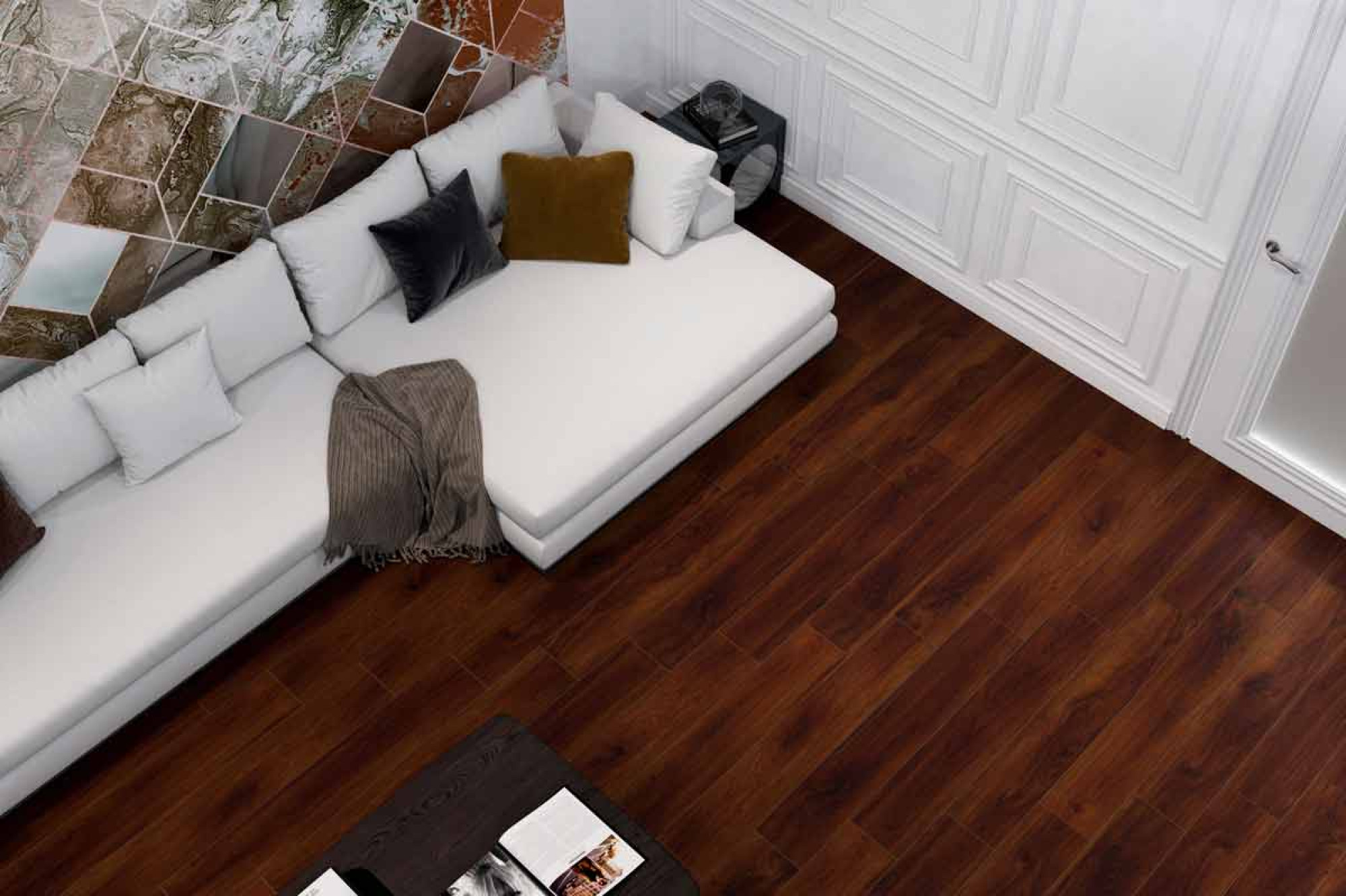 Ajanta amaranth 20x120 керамический гранит матовый GRS11-11S - фото10