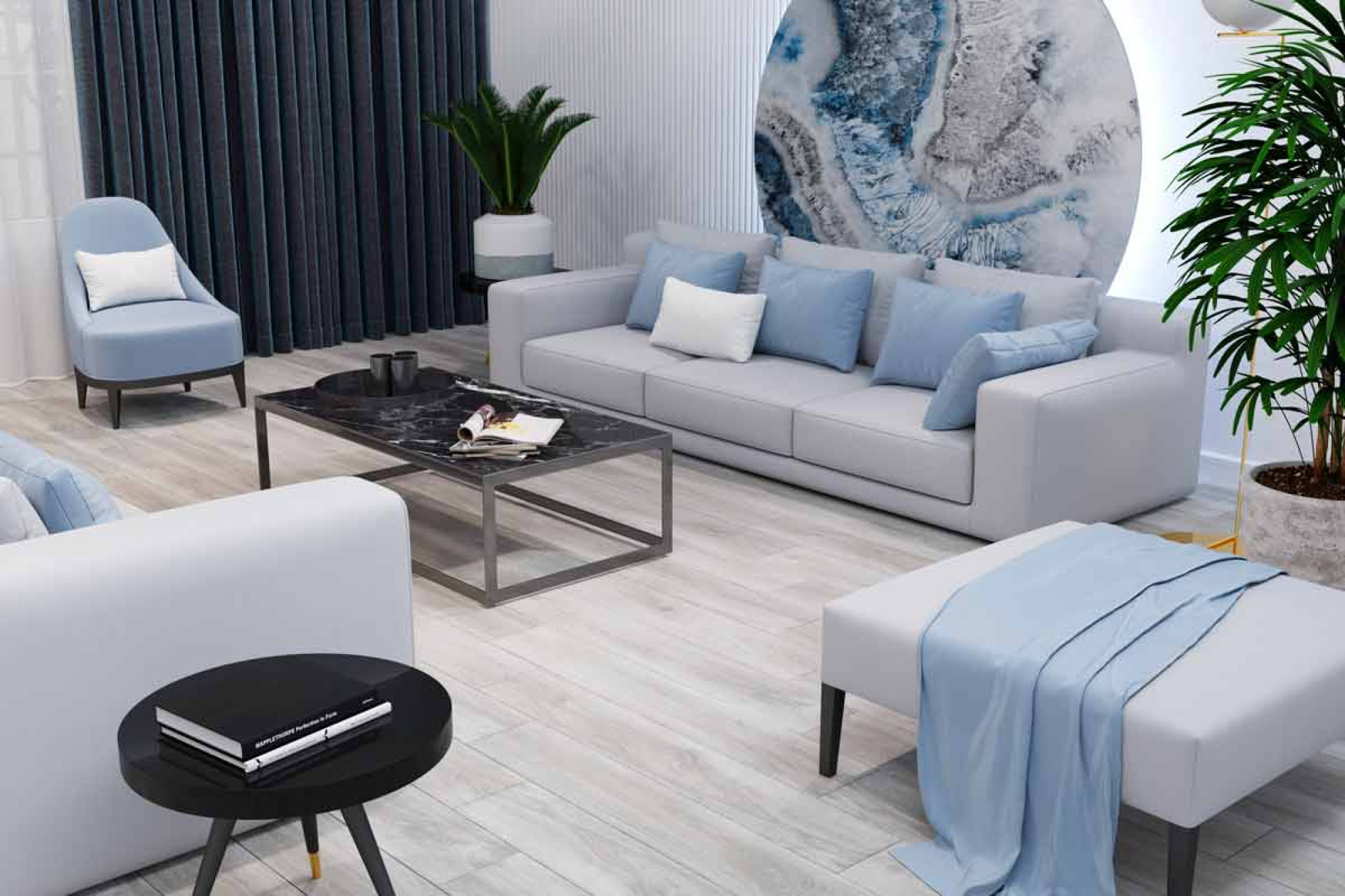 Ajanta acacia 20x120 керамический гранит матовый GRS11-19S - фото10