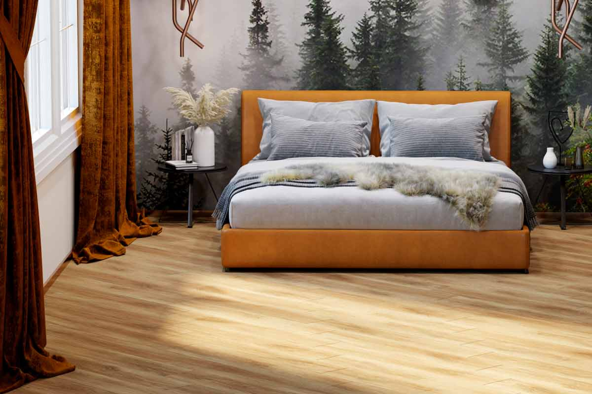 Ajanta iroko 20x120 керамический гранит матовый GRS11-13S - фото10