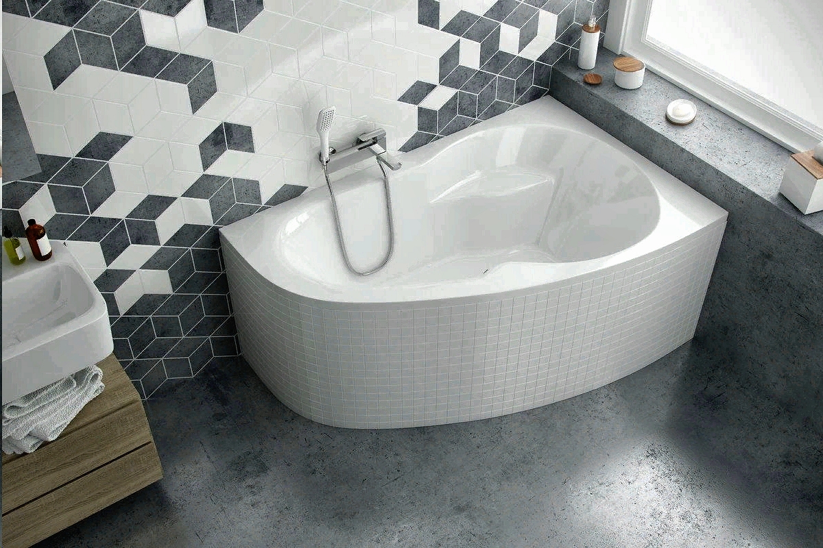 Ванна акриловая Excellent Newa Plus 160x95x47 правая (Польша) - фото2
