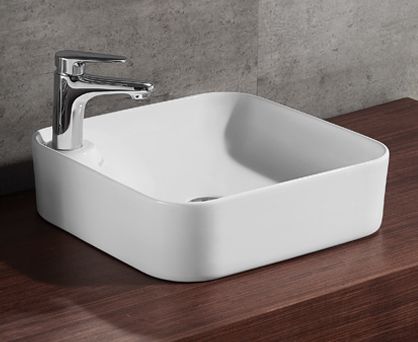 Умывальник Bravat C22238W-1-ENG 43х43 (Германия) - фото