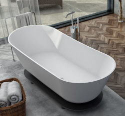 Отдельностоящая ванна из материала Kerrock Kolpa-san Atys-Duo FS 174x70 (Словения) - фото
