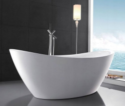 Отдельностоящая акриловая ванна Rea Ferrano 160x80 (Польша) - фото