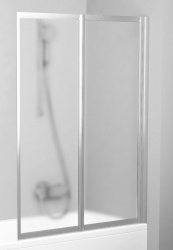 Шторка на ванну Ravak VS2 105 сатин/грапе 796M0U00ZG 105x140 (Чехия) - фото