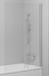 Шторка на ванну Ravak PVS1-80 сатин/прозрачное 79840U00Z1 80x140 (Чехия) - фото