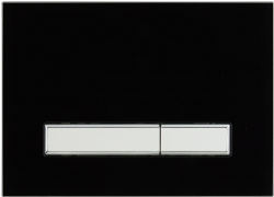 Кнопка смыва для инсталляции Lavinia Boho Relfix 38050701 черный / белый (Германия) - фото