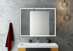 Зеркало-шкаф Mirror Box LED 1000*800 - фото