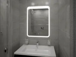 Зеркало Континент Lacio LED 70х90 (Россия) - фото