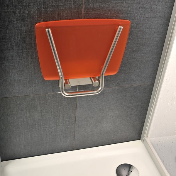 Сиденье для душа RAVAK OVO-B-ORANGE B8F0000017 (Чехия) - фото2