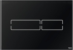 Панель смыва сенсорная TECElux Mini 9240961 стекло черный (Германия) - фото
